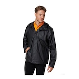 Helly Hansen Men's Moss Helox+ PU Hooded Rain Jacket Front_Angled_Left