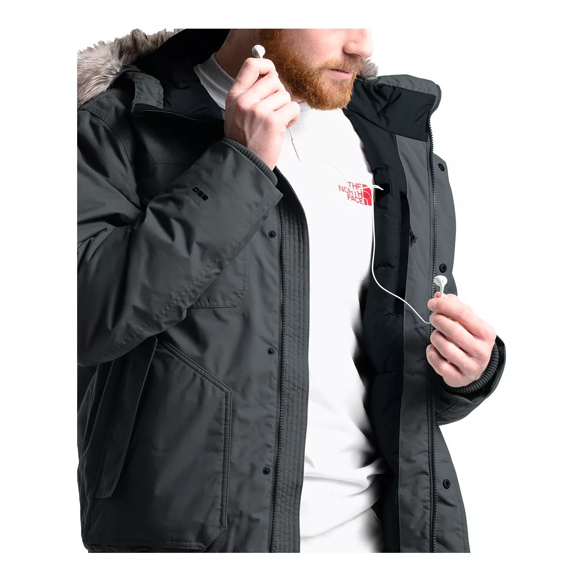The North Face Men's Gothan III Winter Jacket, Short, Insulated Down, Hooded, Breathable