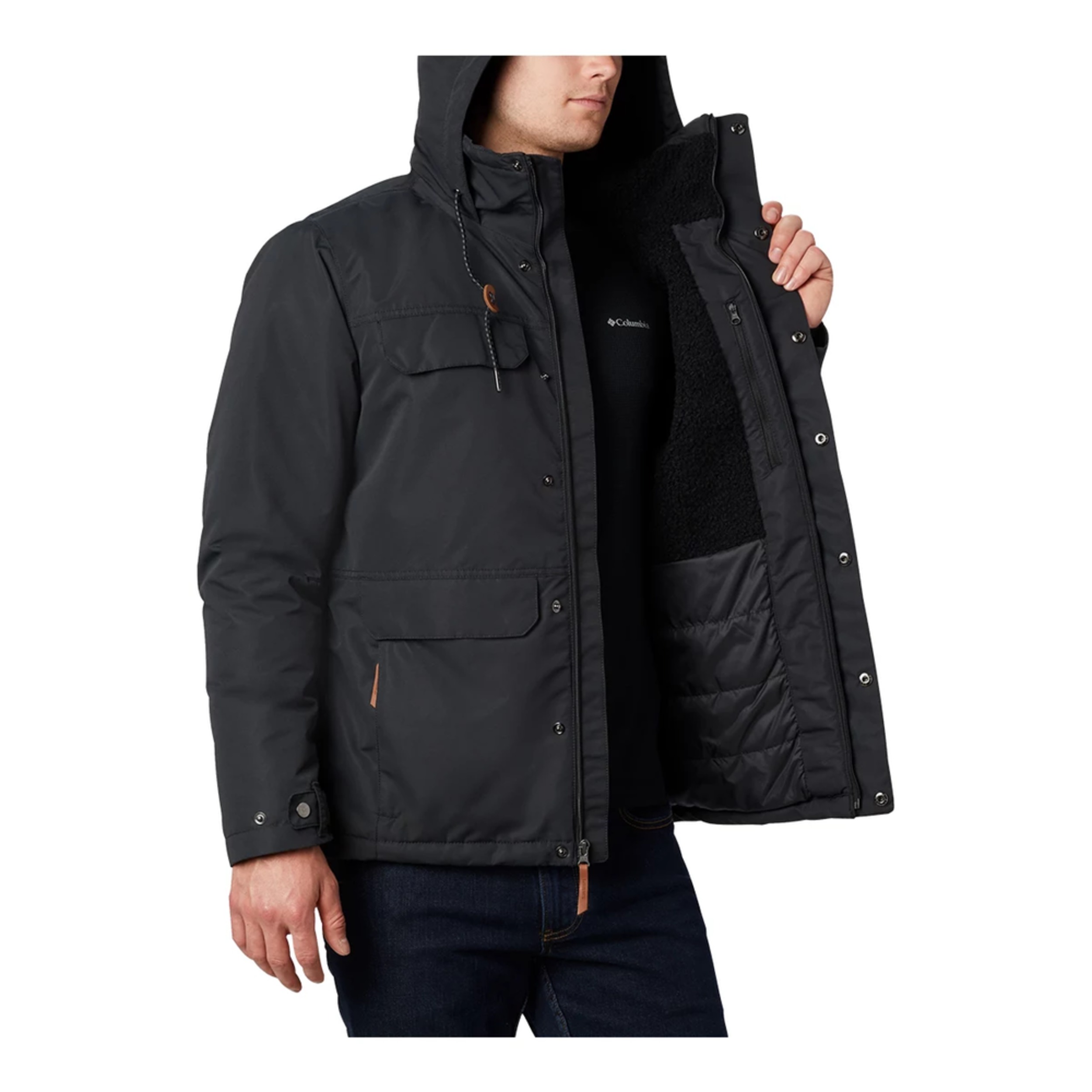 Columbia Men's South Canyon Winter Jacket, Long, Insulated Synthetic