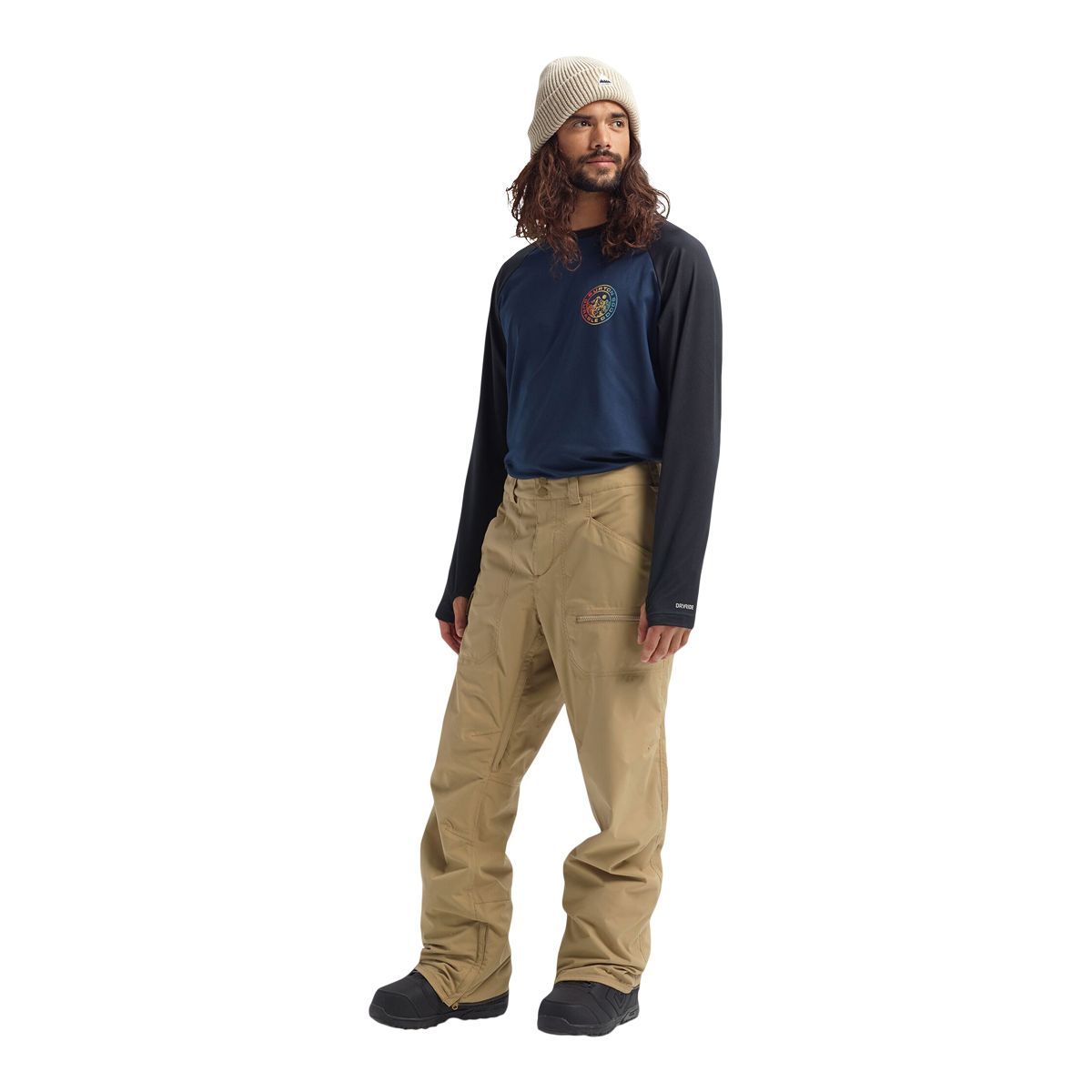 Burton Men's Covert Living Lining Snow Pants, Insulated, Snowboard