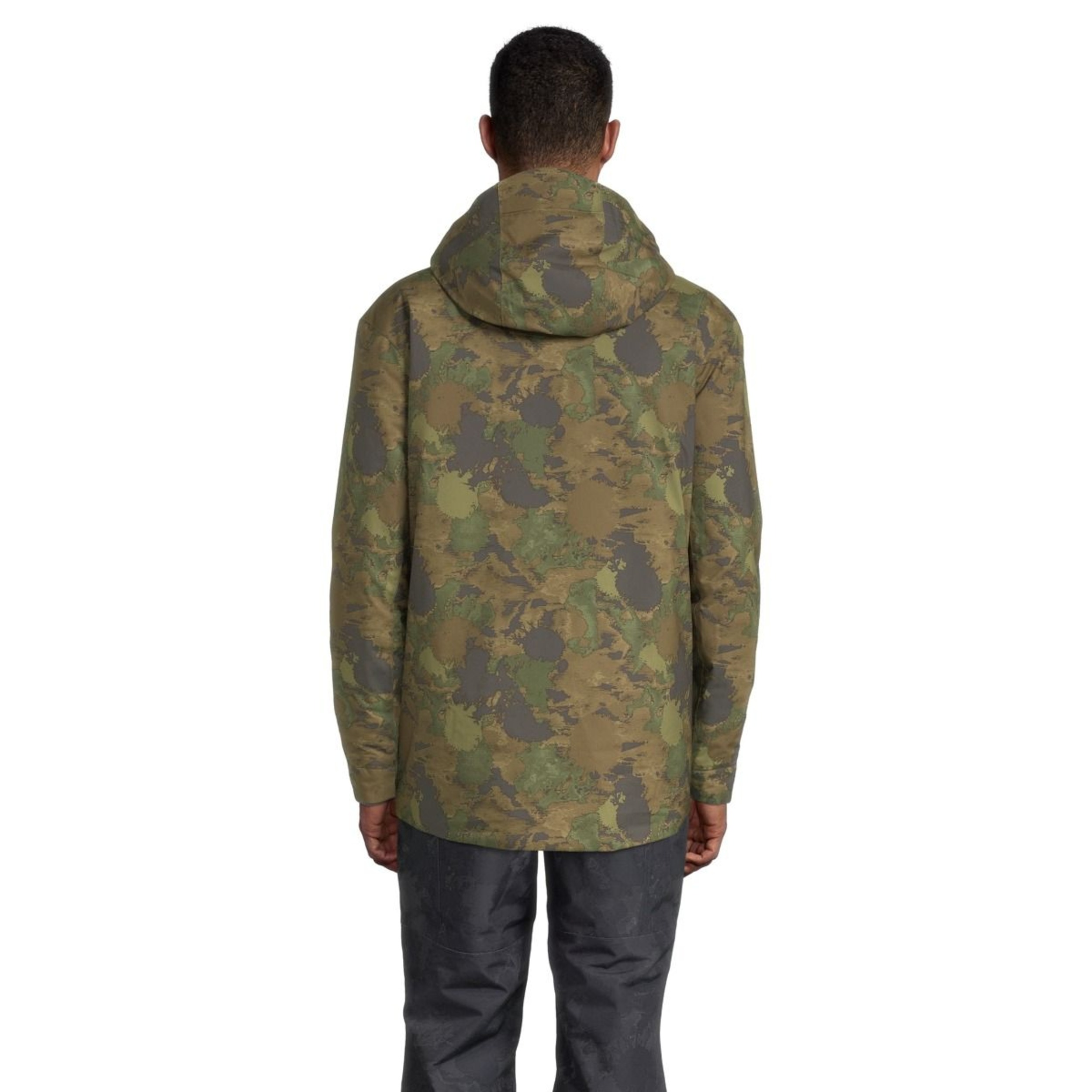 Ripzone Men's Borderline Winter Jacket, Insulated, Hooded, Waterproof