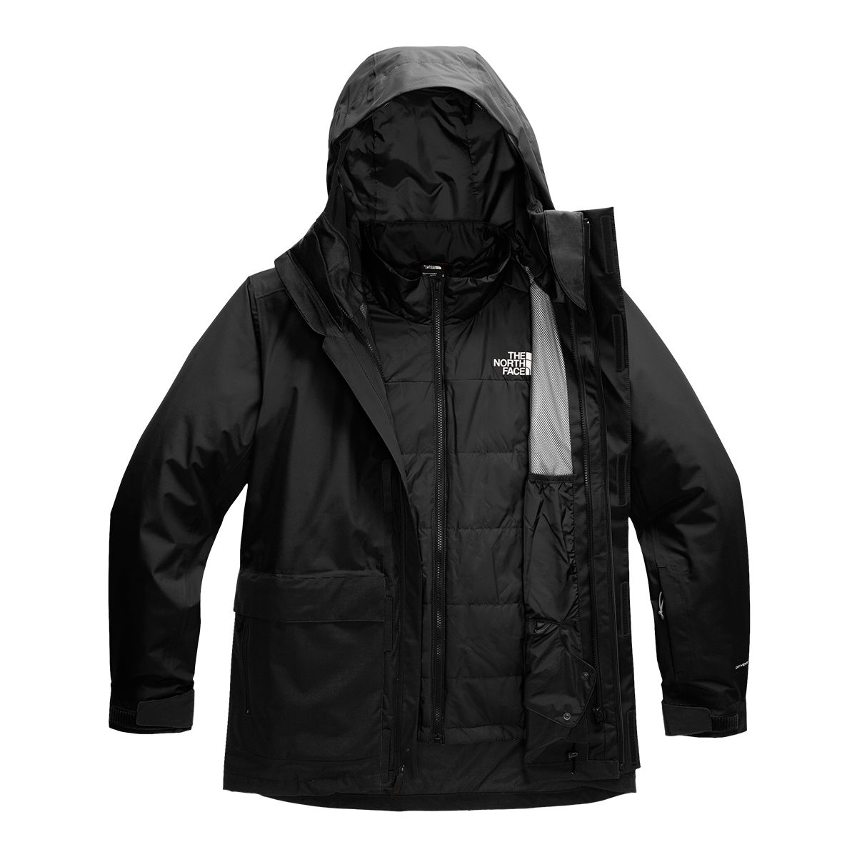 The North Face Men's Clement Triclimate® Winter Ski Jacket, Down