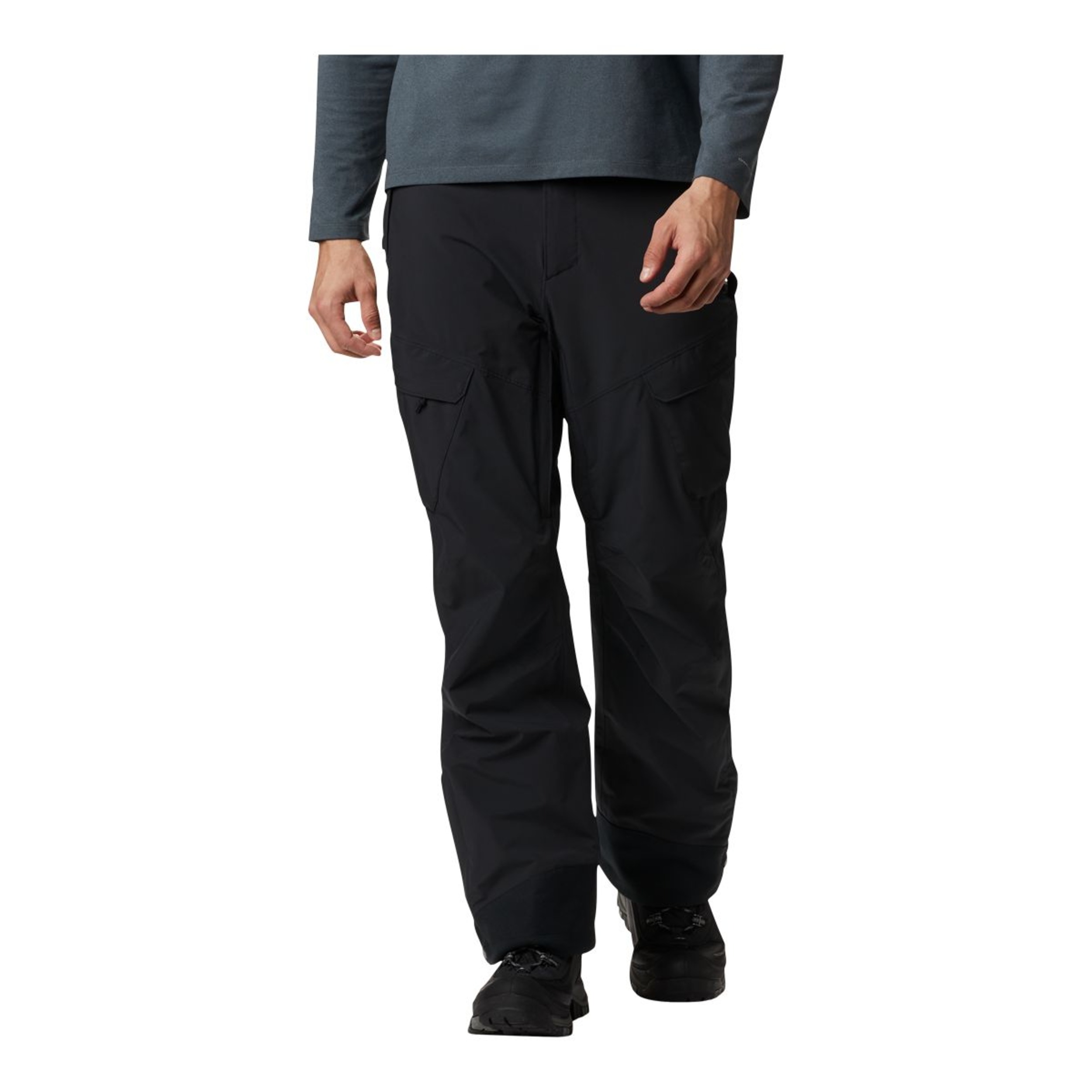 Columbia Men's Powder Stash Pant, Compass Blue, Medium X Short