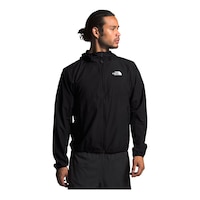 The North Face Men's Flyweight Hoodie, Packable, Lightweight Front_Flat