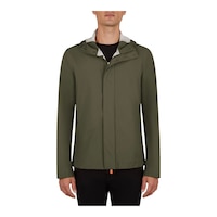 Save The Duck Men's Cliffton Breathable Waterproof Jacket Front_Flat
