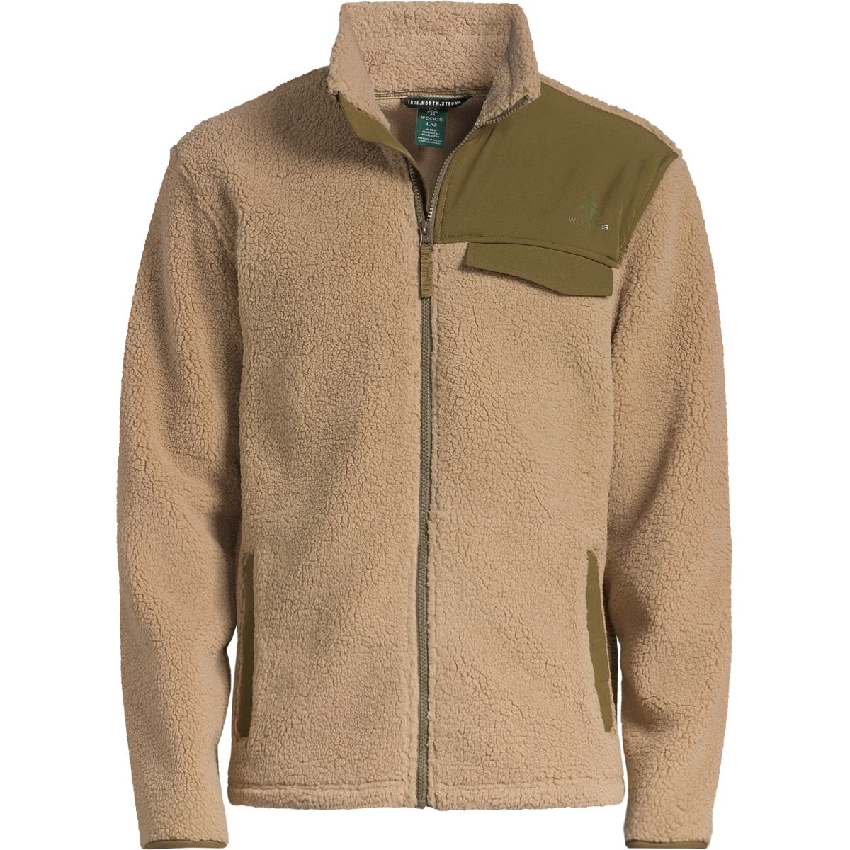 Woods Men's Erris Sherpa Fleece Jacket