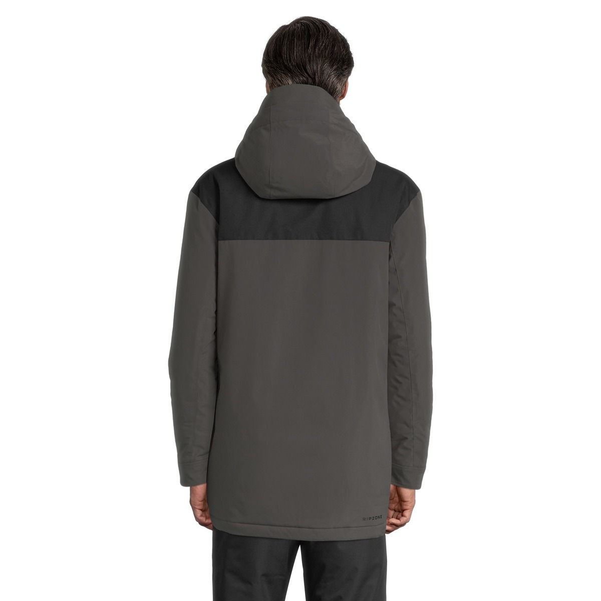 Ripzone Men's Jaffray Winter Ski Jacket, Insulated, Hooded, Waterproof