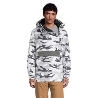 Ripzone Men's Boswell Winter Snowboard Jacket, Insulated, Hooded, Waterproof Front_Flat