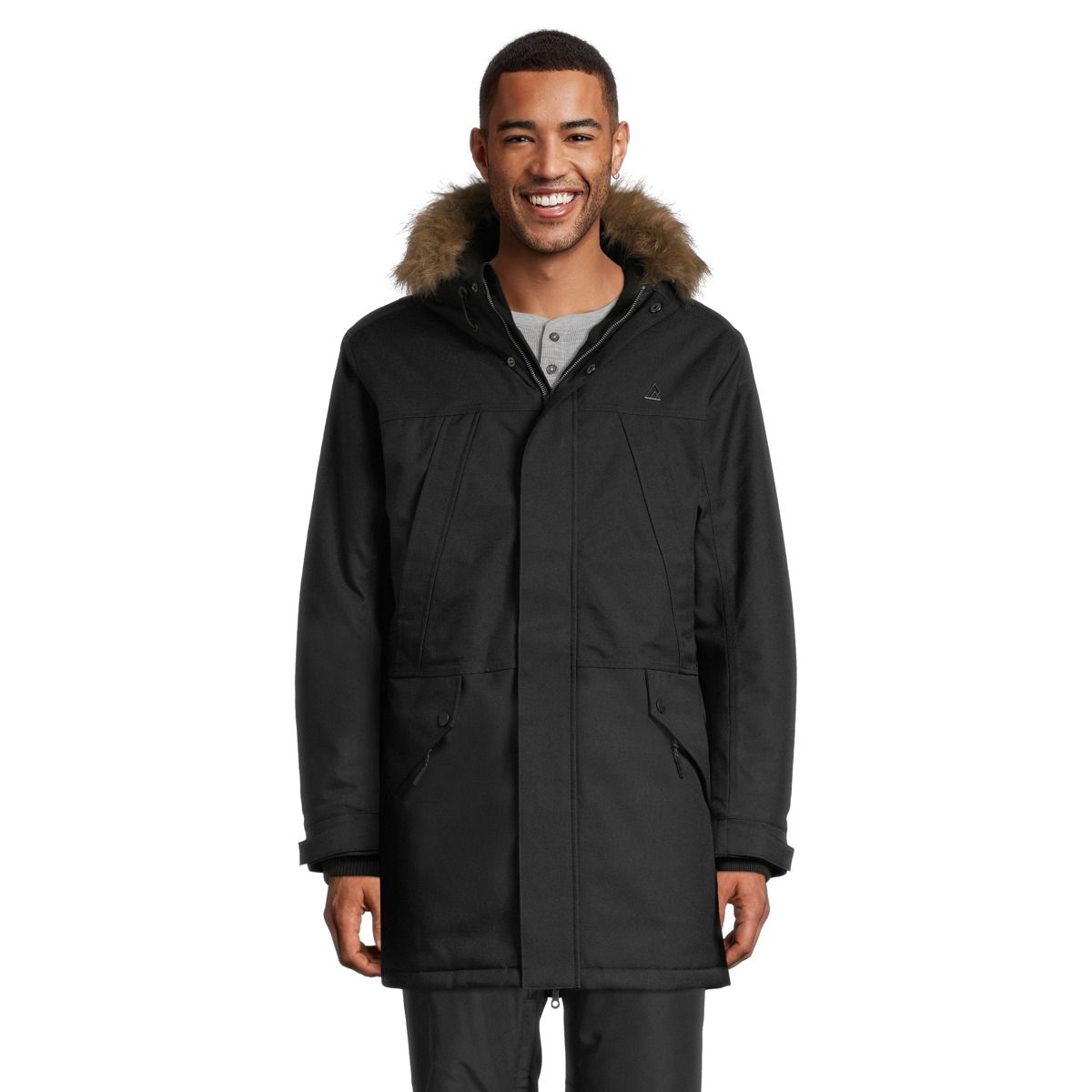 Ripzone Men's Brentwood Winter Parka/Jacket, Long, Insulated Synthetic ...