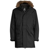 Ripzone Men's Brentwood Winter Parka/Jacket, Long, Insulated Synthetic, Hooded, Waterproof Front_Flat
