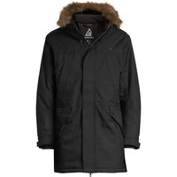 Ripzone Men's Brentwood Winter Parka/Jacket, Long, Insulated Synthetic, Hooded, Waterproof Front_Flat