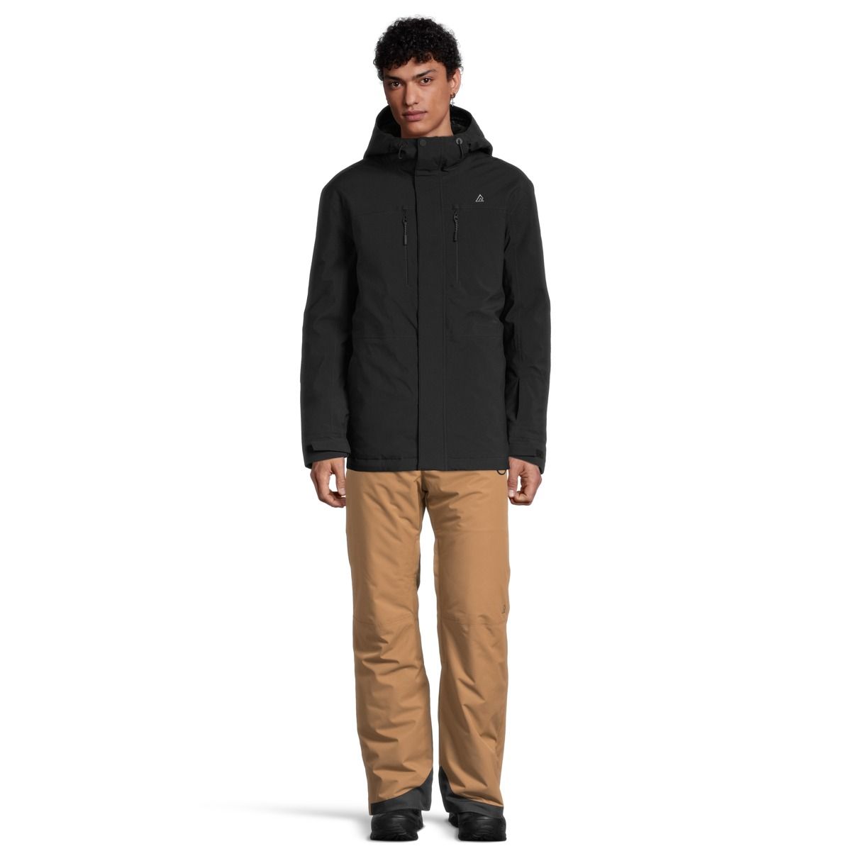 Ripzone Men's Windermere Winter Ski Jacket, Insulated, Hooded, Waterproof