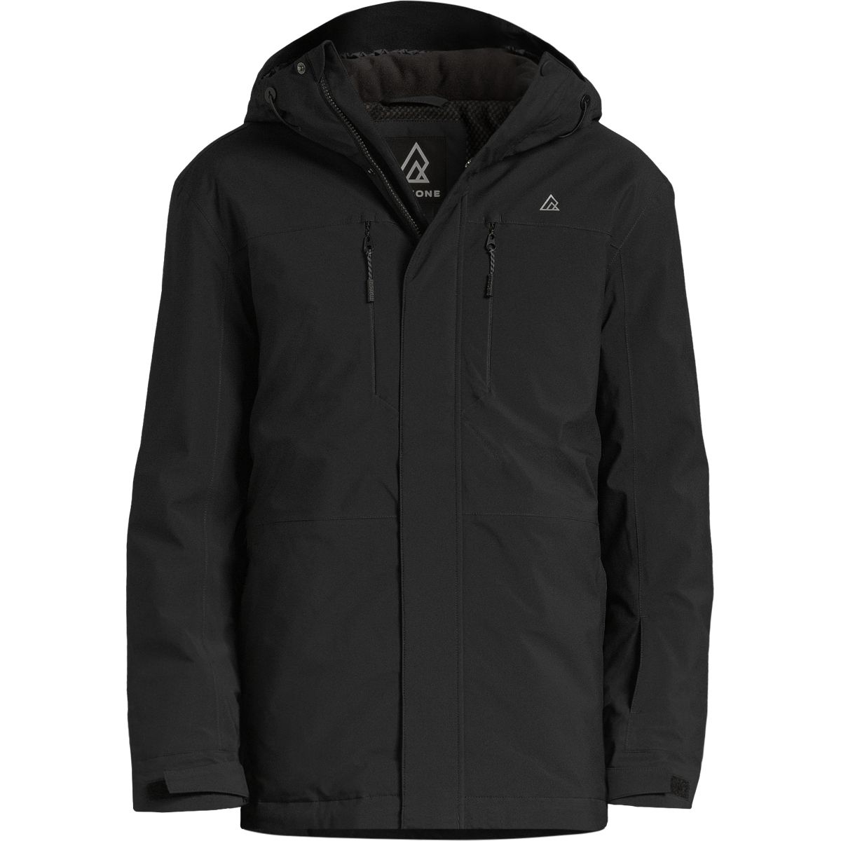 Ripzone Men's Windermere Winter Ski Jacket, Insulated, Hooded, Waterproof