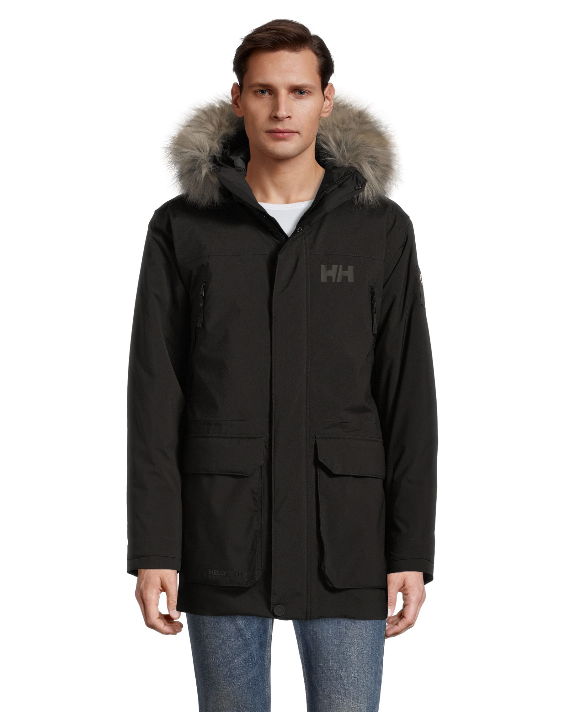 Helly Hansen Men's Reine Winter Parka/Jacket Long Insulated Synthetic  Hooded Waterproof | Shop Midtown