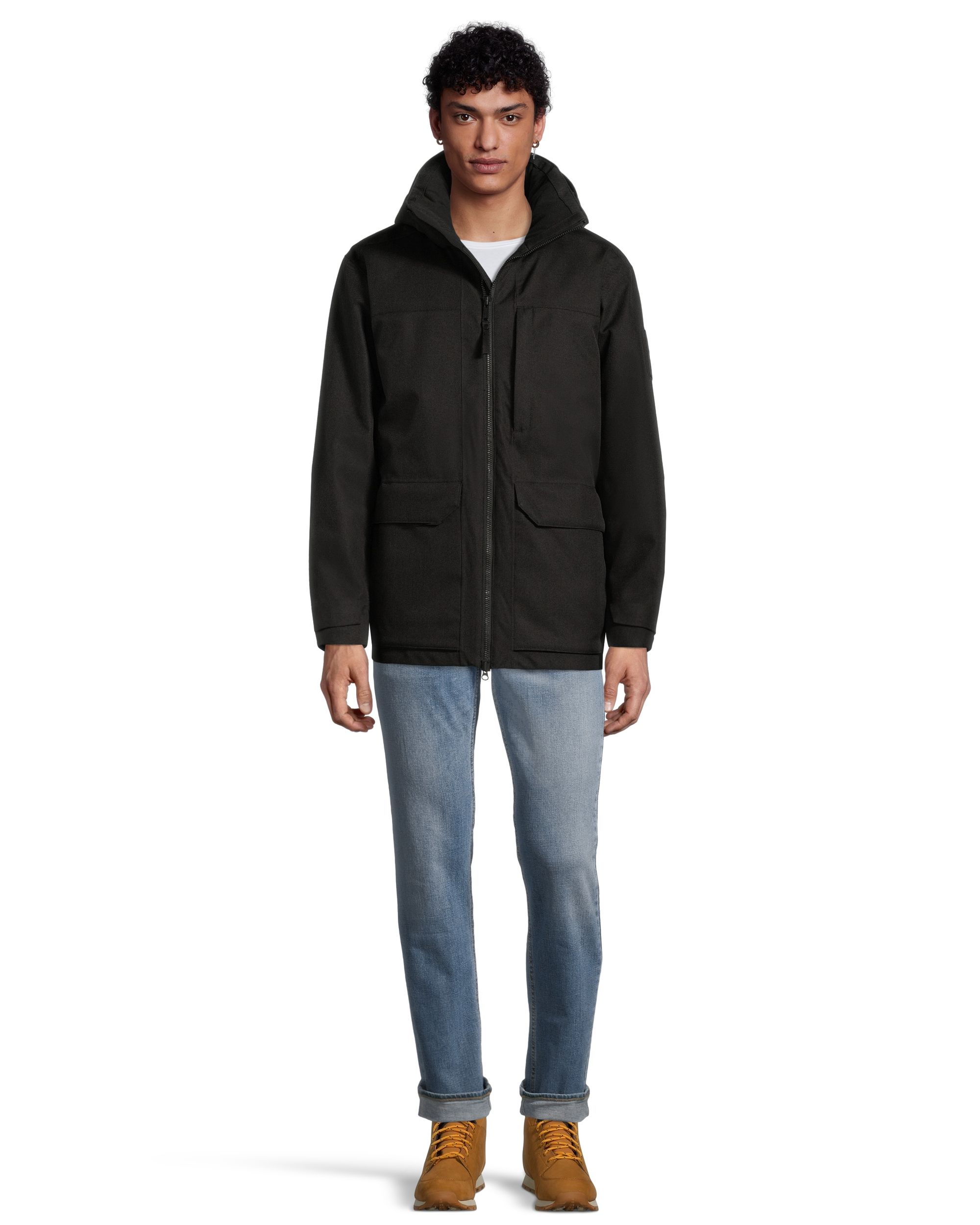 Helly Hansen Men's Chill 2.0 Winter Jacket, Long, Insulated Synthetic, Hooded, Waterproof