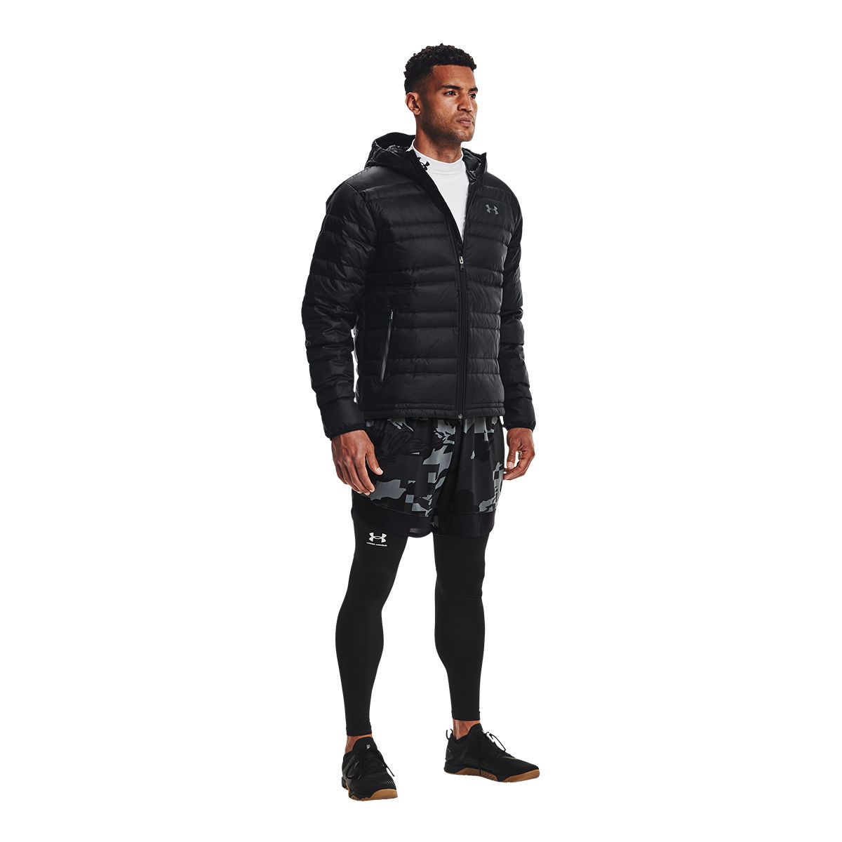 Under Armour Men's Storm Winter Jacket, Short, Insulated, Hooded, Lightweight