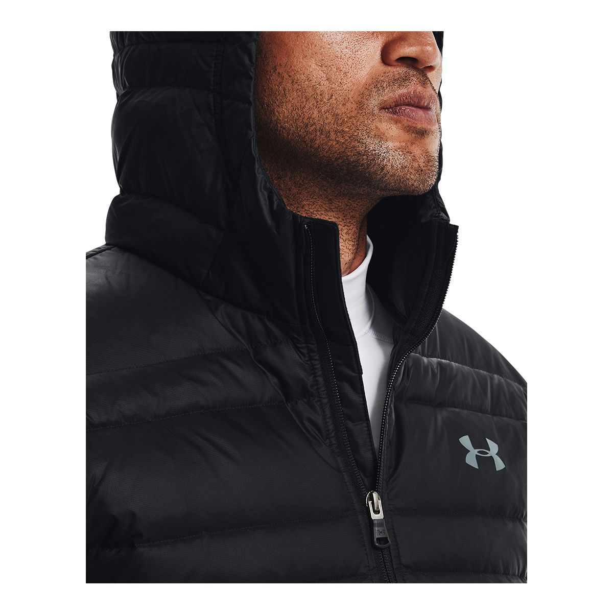 Under Armour Men's Storm Winter Jacket, Short, Insulated, Hooded, Lightweight