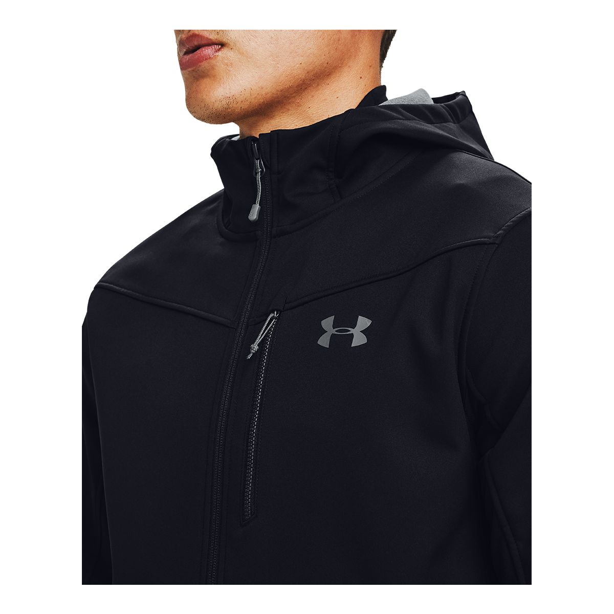 Under Armour Men's ColdGear© Infrared Shield Jacket, Hooded, Full Zip
