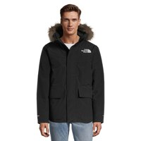 The North Face Men's Arctic Winter Parka/Jacket, Long, Insulated Down, Hooded, Waterproof Front_Flat