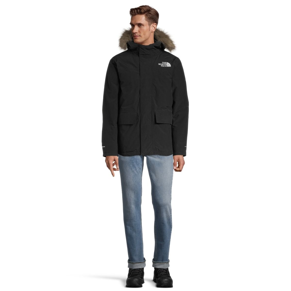 The North Face Men's Arctic Winter Parka/Jacket, Long, Insulated Down, Hooded, Waterproof