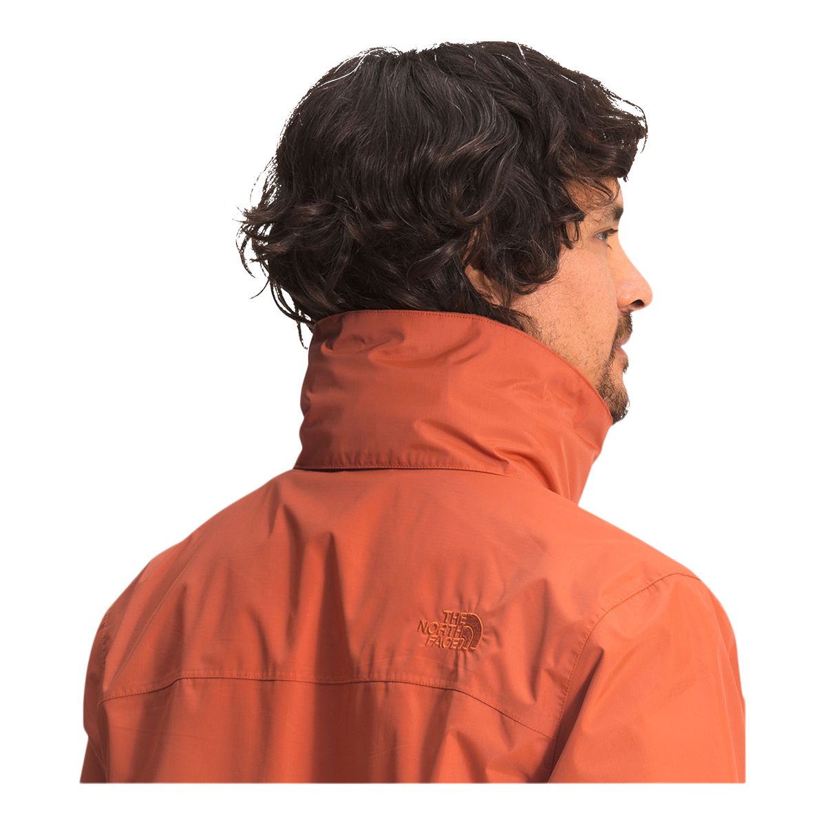 The North Face Men's Resolve 2L Hooded Rain Jacket, Waterproof, Packable, Shell, Windbreaker