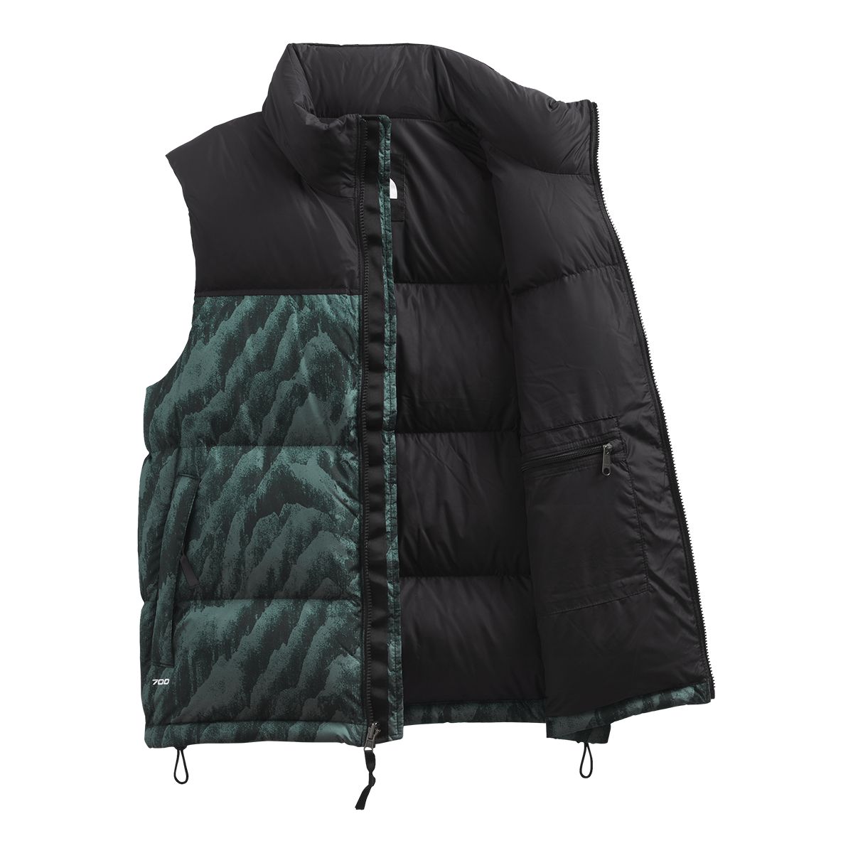 The North Face Men's Nuptse Printed Down Vest | Atmosphere