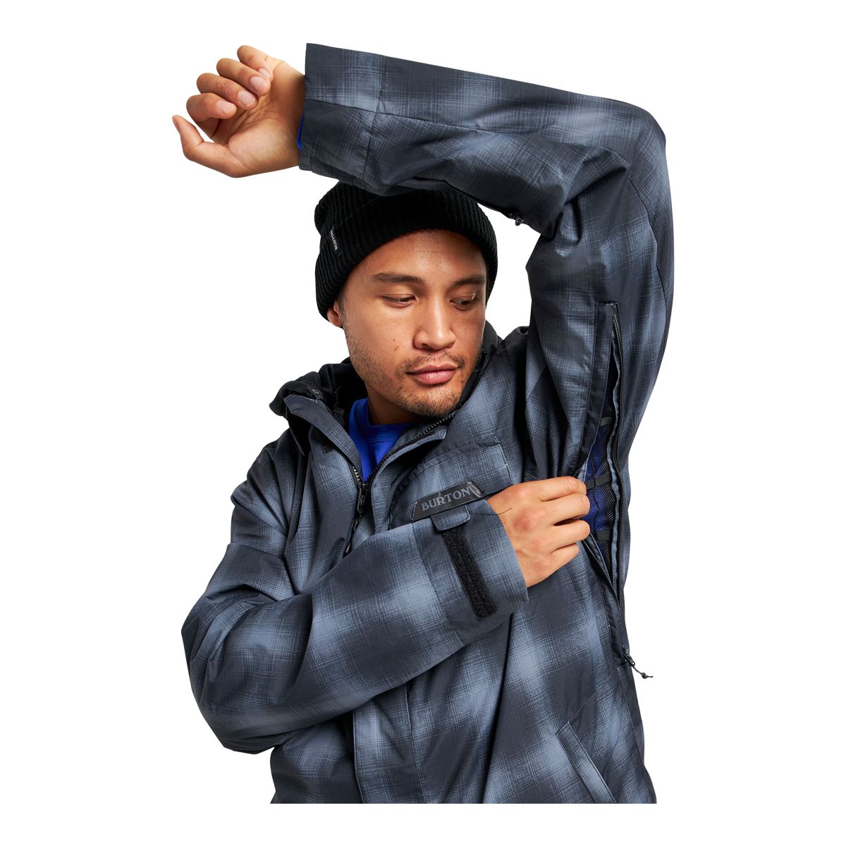 Burton Men's Dunmore Living Lining Winter Snowboard Jacket, Insulated, Hooded, Waterproof