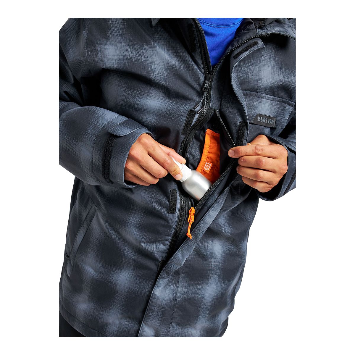 Burton Men's Dunmore Living Lining Winter Snowboard Jacket, Insulated, Hooded, Waterproof