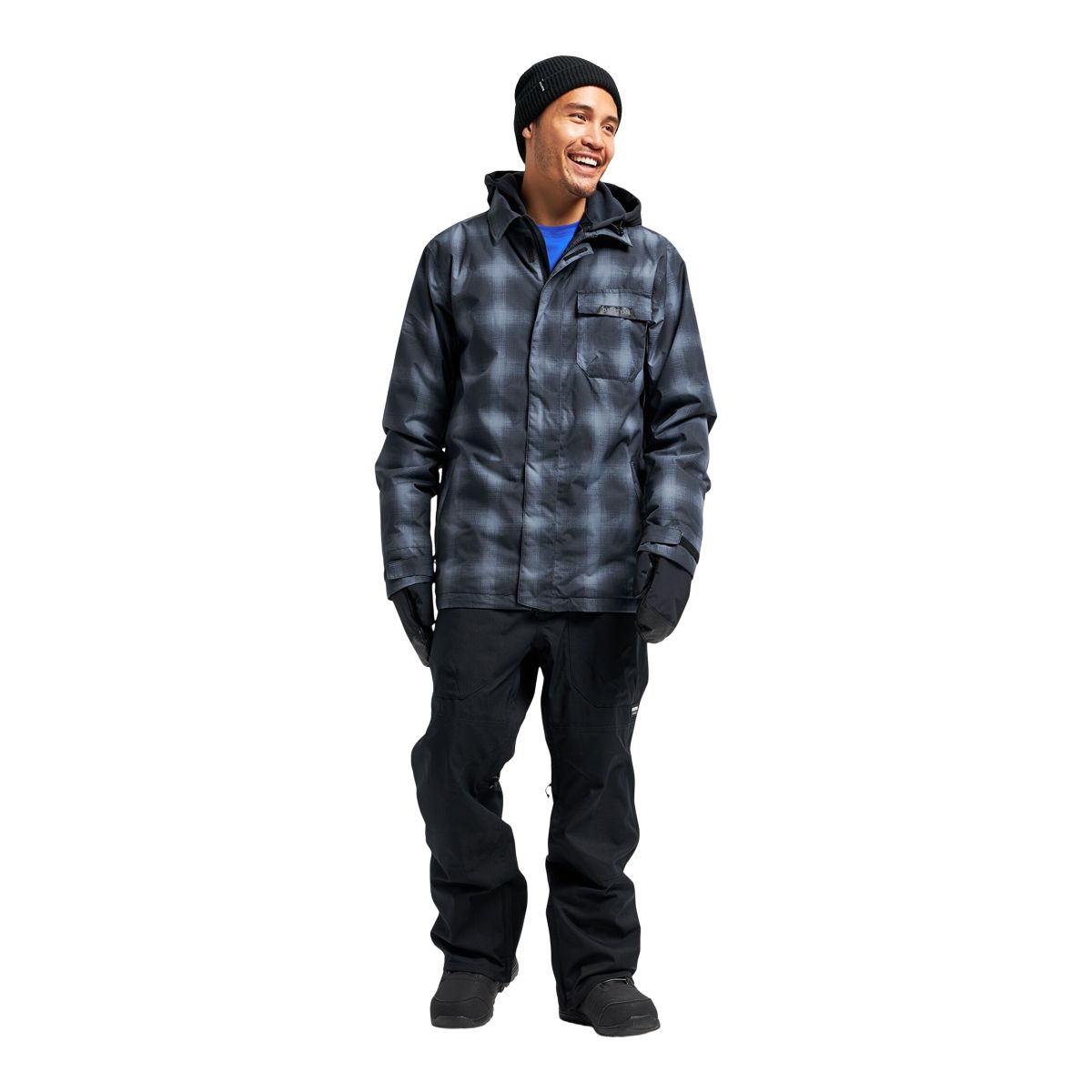 BURTON LIVING LINING ダンモアジャケット Burton Men's Dunmore Jacket, Bitters Heather Buffalo Plaid