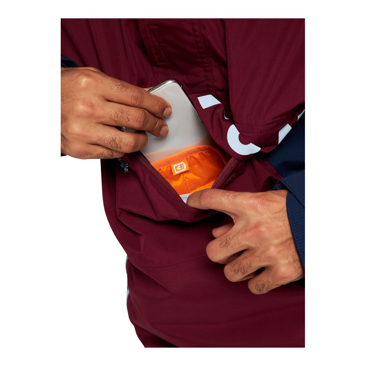 Burton Men's Frostner Anorak Winter Snowboard Anorak Jacket, Insulated, Hooded, Waterproof