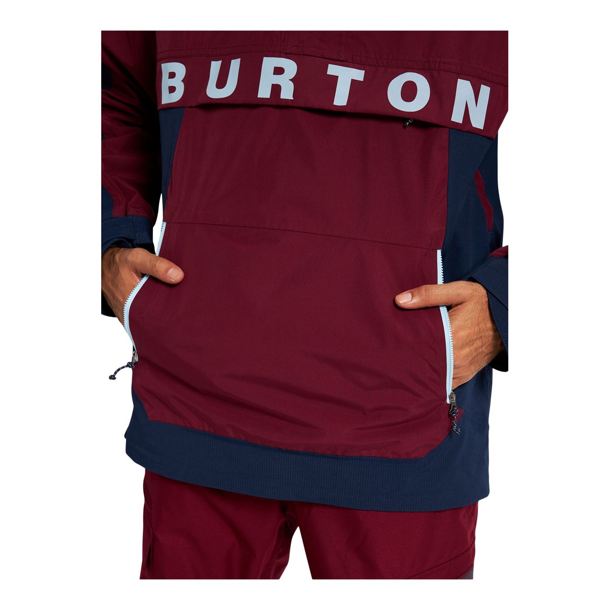 Burton Men's Frostner Anorak Winter Snowboard Anorak Jacket, Insulated, Hooded, Waterproof