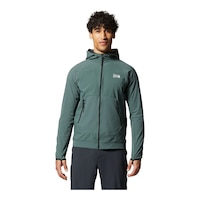 Mountain Hardwear Men's Winter Journey Full Zip Hoodie Front_Flat