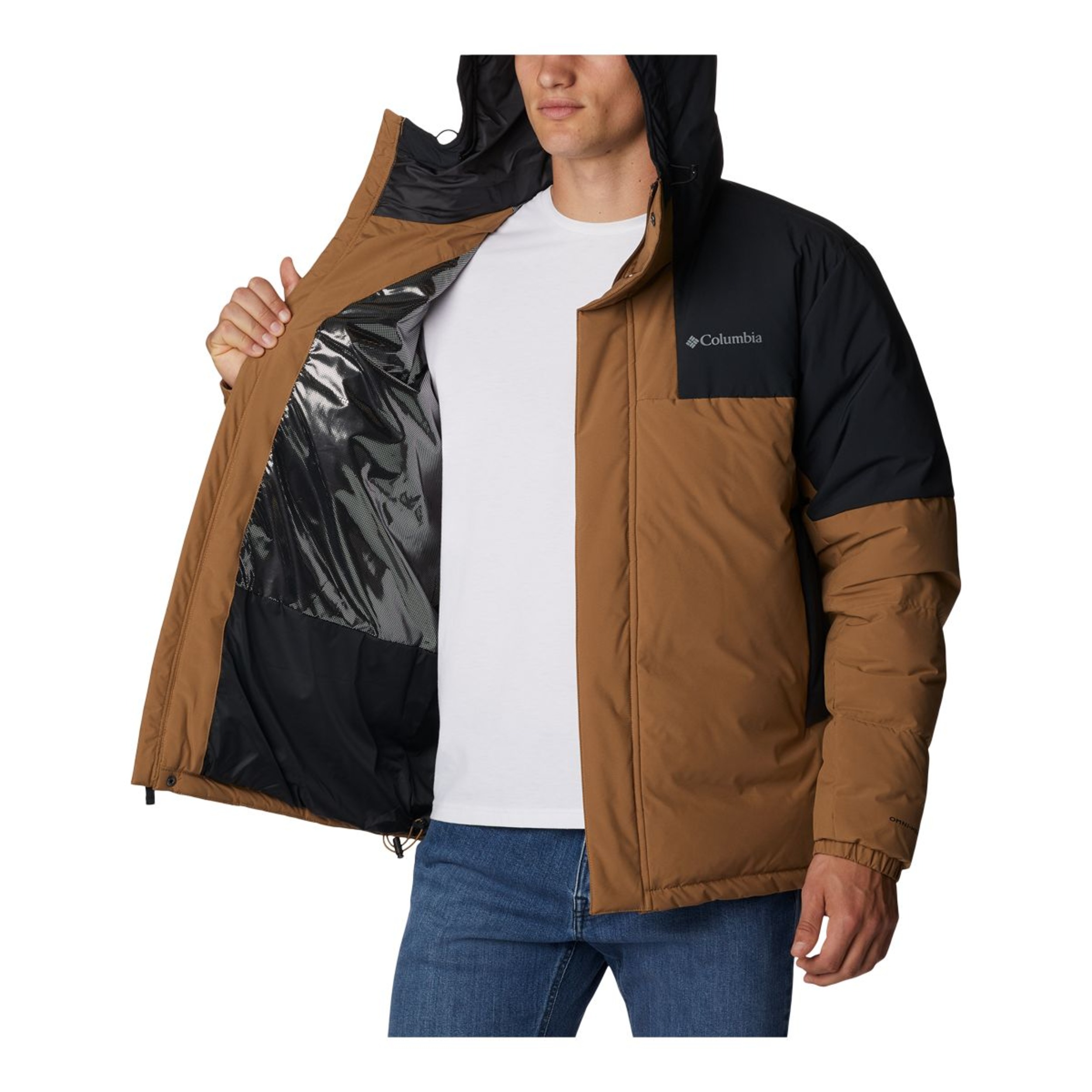 Columbia Men's Aldercrest Down Hooded Jacket Atmosphere