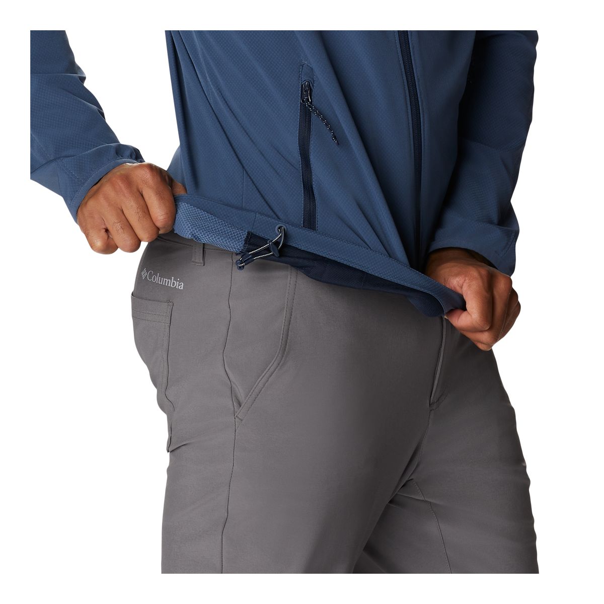 Columbia Men's Tall Heights Water Resistant Hooded Softshell Jacket