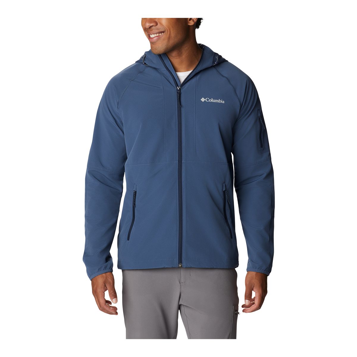 Columbia softshell hoodie sale