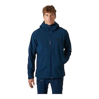 Helly Hansen Men's Verglas 3L Rain Jacket Front_Flat
