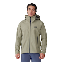Mountain Hardwear Men's Trailverse GORE-TEX Rain Shell 3L Jacket Front_Flat
