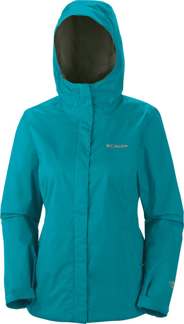 Columbia Women's Arcadia II Hooded Rain Jacket, Waterproof, Breathable