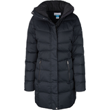 Columbia Women's Montferland Winter Parka/Jacket, Long, Insulated, Removable Hood Front_Flat