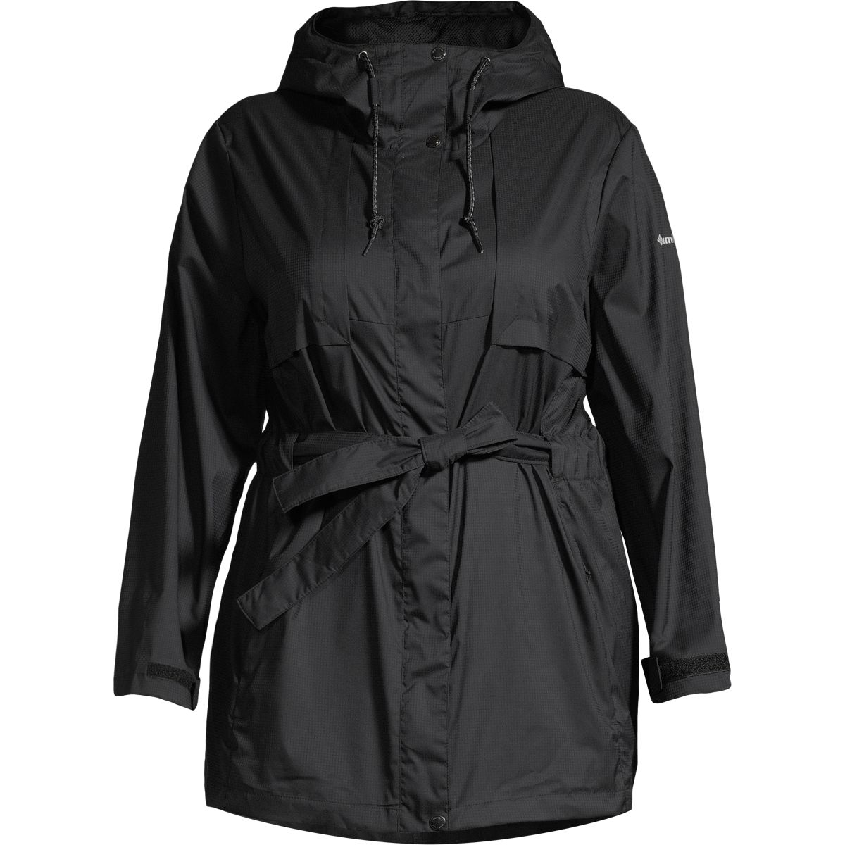 Columbia Women's Plus Size Pardon My Trench Rain Jacket, Waterproof, Hooded, Breathable, Long