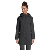 Columbia Women's Here And There Trench Jacket Front_Flat