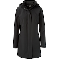 McKinley Women's Velana Jacket, Hooded, Long, Shell Front_Flat