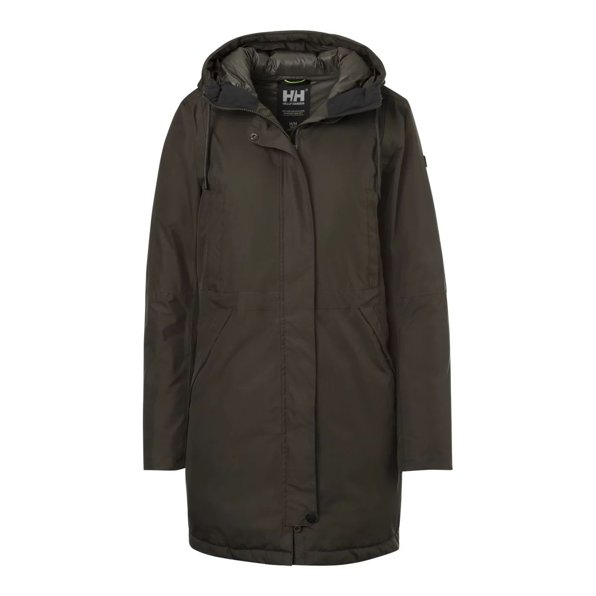 Helly Hansen Women's Alva LifePocket Winter Parka/Jacket, Long, Insulated Synthetic, Hooded