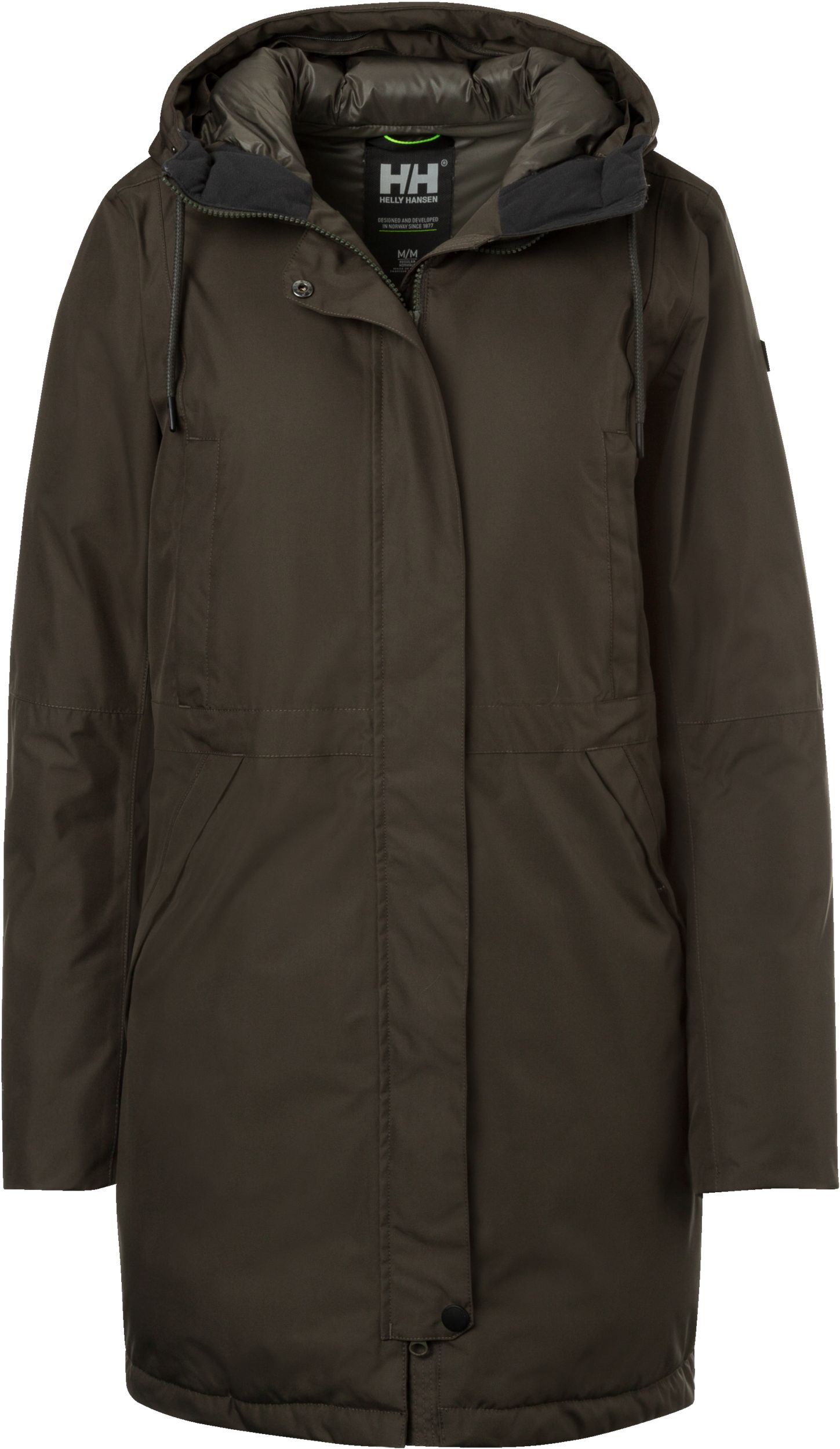 Helly Hansen Women's Alva LifePocket Winter Parka/Jacket, Long, Insulated Synthetic, Hooded