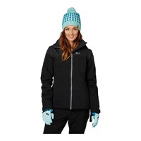 Helly Hansen Women's Motionista Lifaloft Winter Ski Jacket, Insulated, Hooded, Waterproof Front_Flat