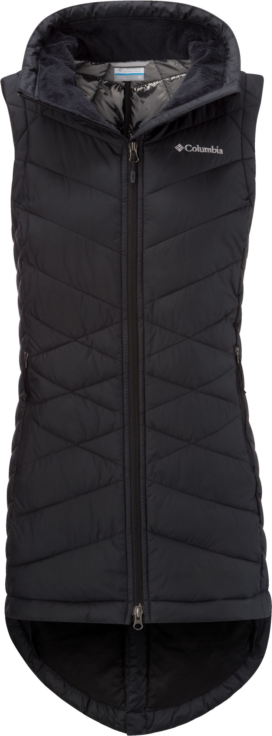 Columbia Women's Heavenly Vest Insulated Semi-Fitted Winter Long