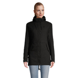 Ripzone Women's Summit Transitional Spring/Fall Jacket, Long, Insulated Synthetic, Hooded Front_Flat