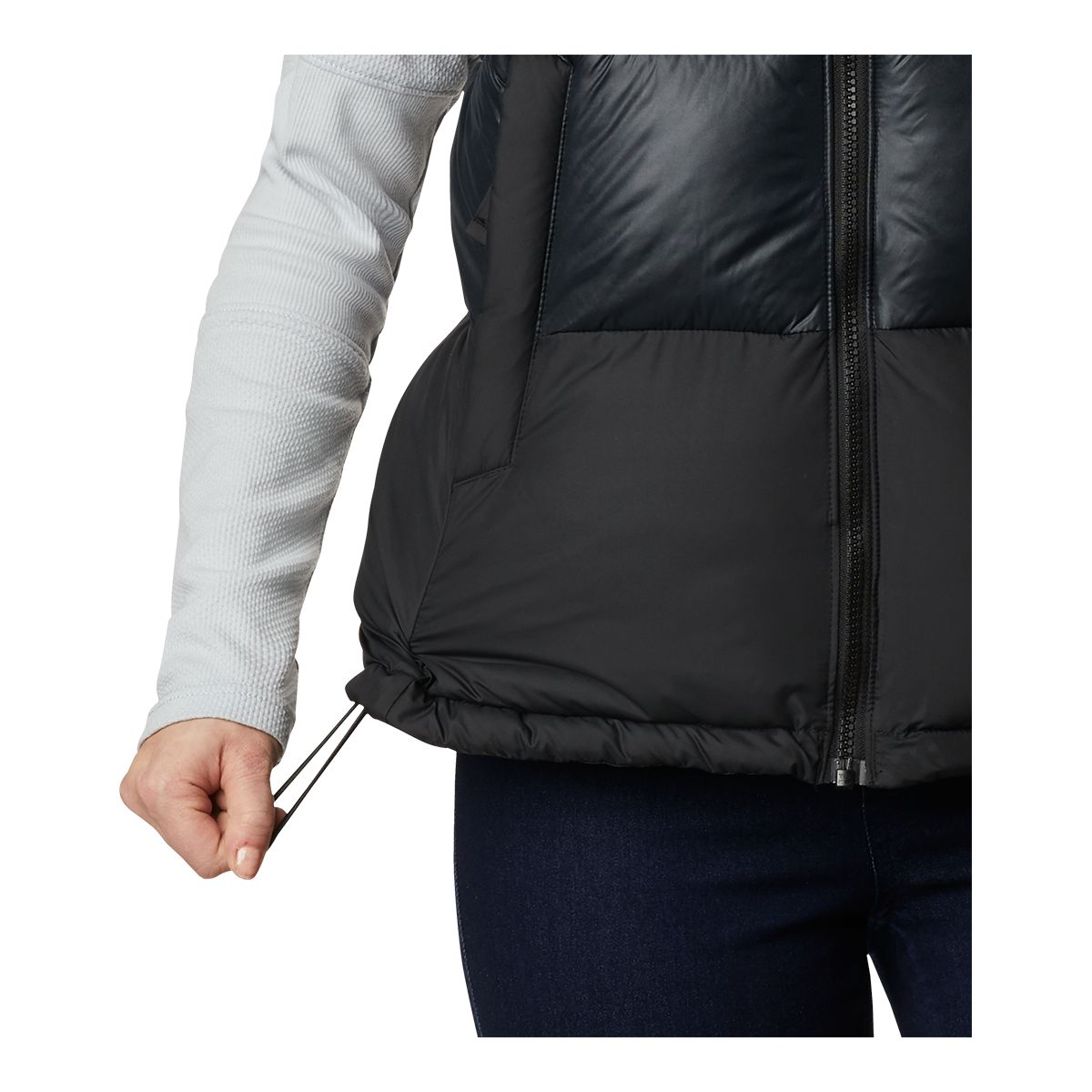 Columbia Women's Pike Lake II Vest, Hooded, Standard Fit, Winter