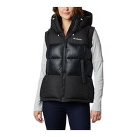 Columbia Women's Pike Lake II Vest, Hooded, Standard Fit, Winter Front_Flat