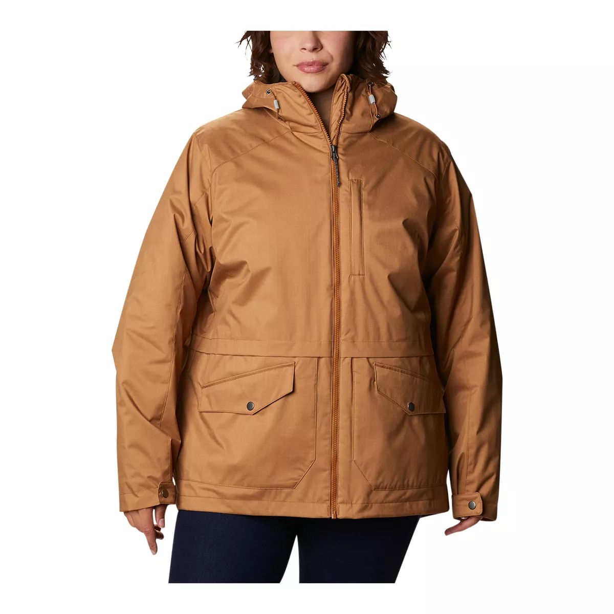 Columbia Women's Mount Erie Interchange Liner and Shell Winter Jacket,  Insulated, Hooded